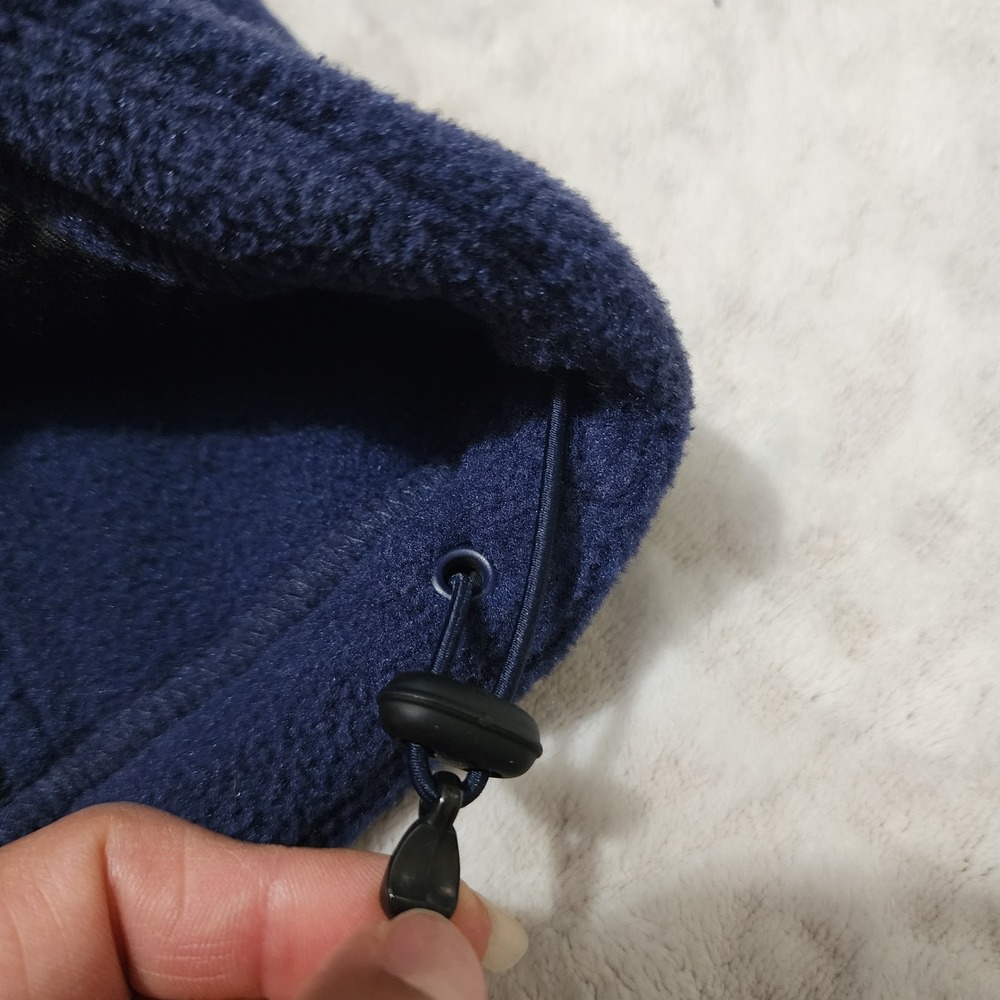 Vintage Polo Ralph Lauren Vest Men's Sz M Fleece Pony Logo Preppy Blue Green - Picture 6 of 10
